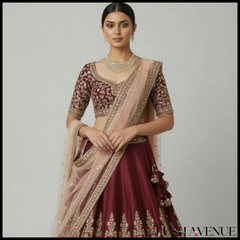 Gold Colour Strap Necklace