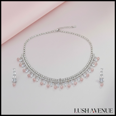 Soft Pink Jewellery Set
