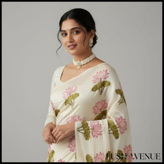 Pearl Choker Necklace & Earrings